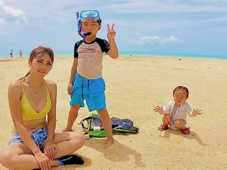 石垣島　幻の島　子連れ